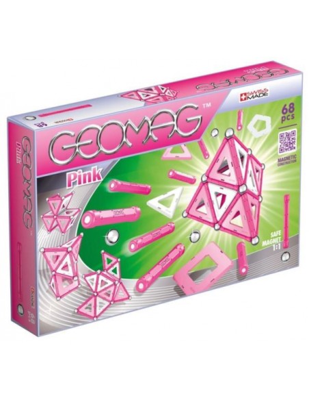 Geomag Pink Panels 68 pcs