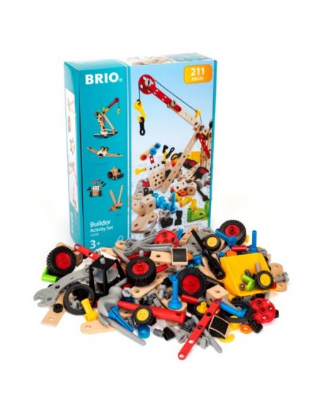 BRIO Builder Zestaw Majsterkowicza 211 elementów