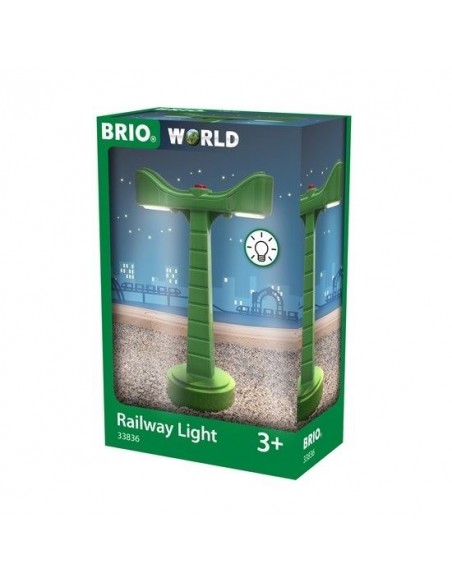 BRIO World Lampa Kolejowa Dwustronna