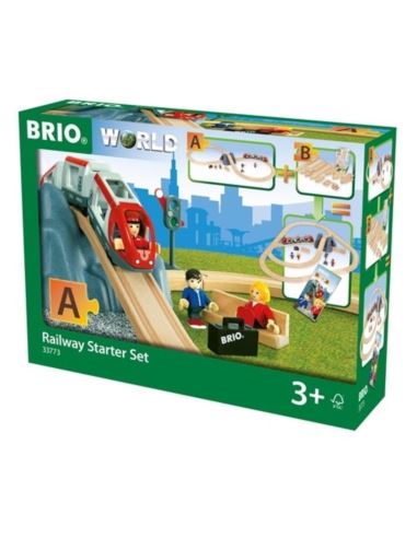 BRIO World Kolejka Zestaw Startowy 26 elementów