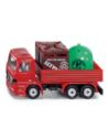 Siku 08- Ciężarówka z pojemnikami na odpady S0828
